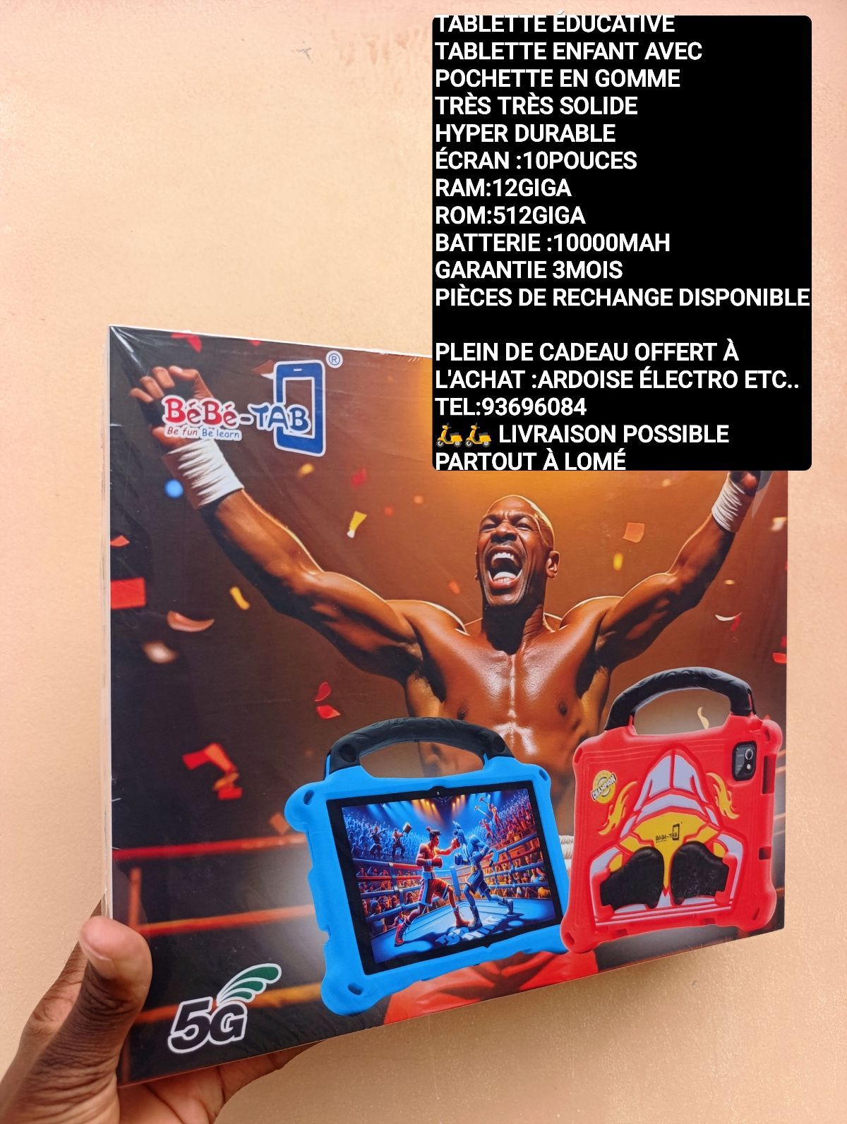 TABLETTE ÉDUCATIVE ORIGINAL AVEC SIM 10POUCES