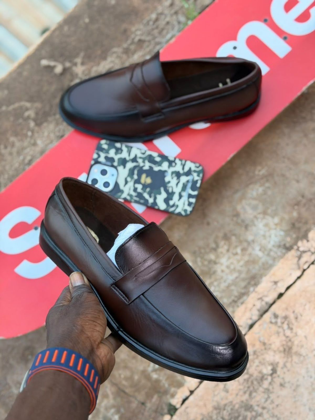 Soulier cuir confort