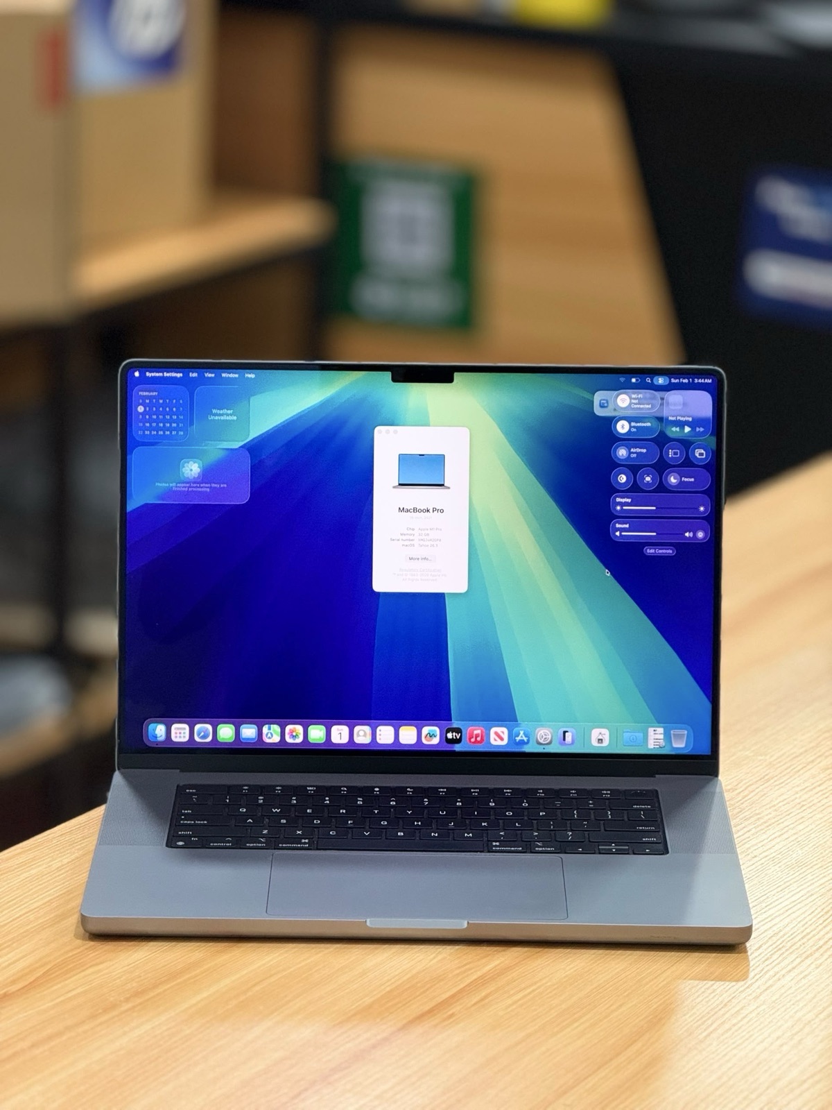*MacBook Pro M1 Pro 2021*  Écran Retina 16’ (3456