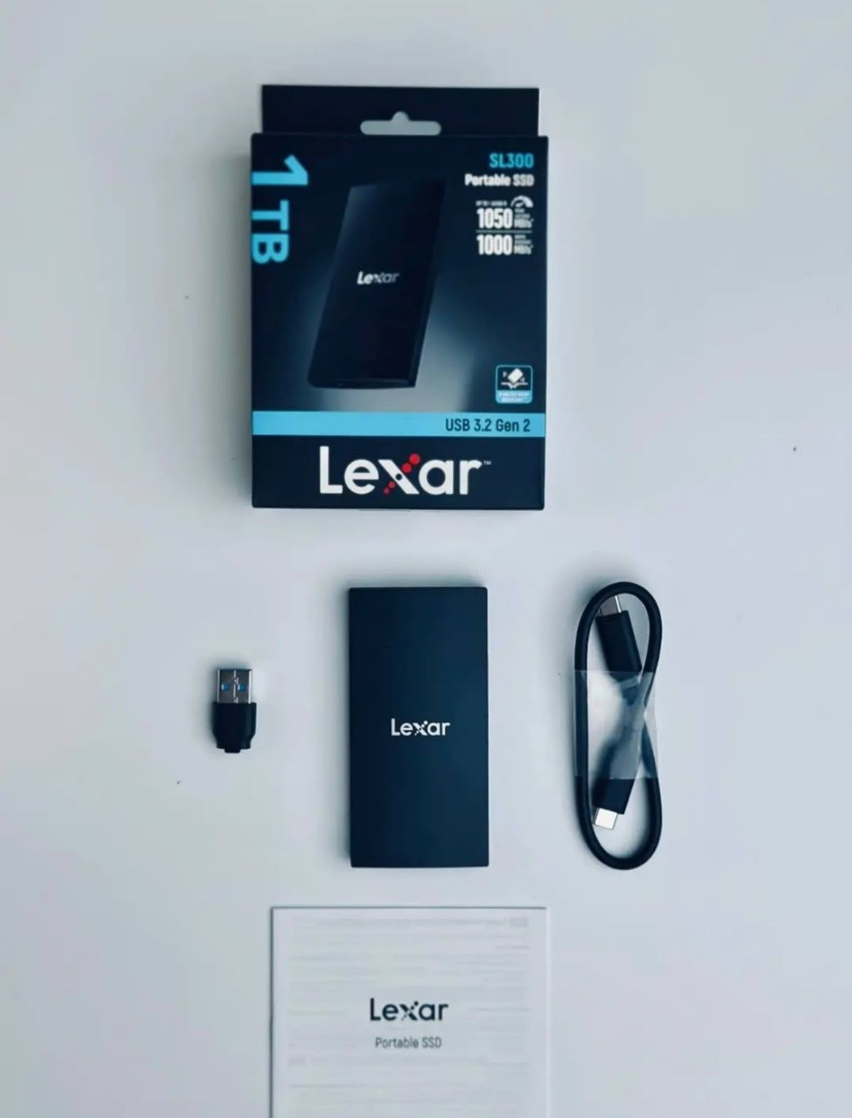 DISQUE DUR EXTERNE SSD – LEXAR SL300 1To - photo 3