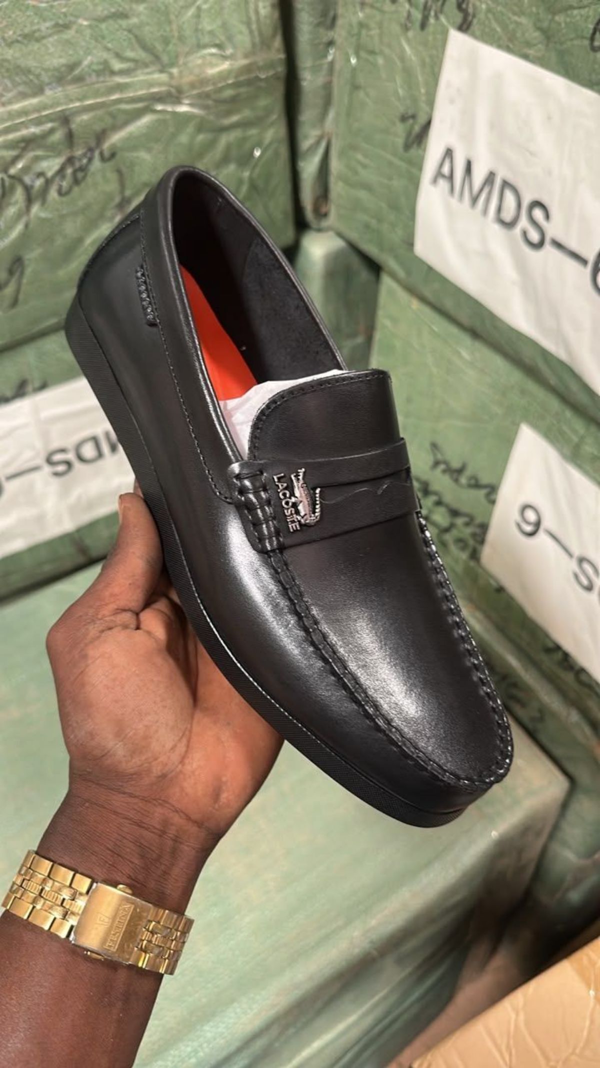 Mocassins cuir pour homme