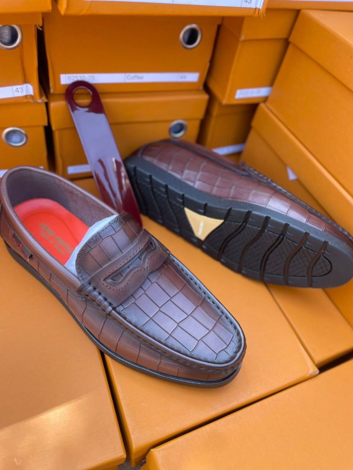 Mocassins cuir pour homme - photo 3