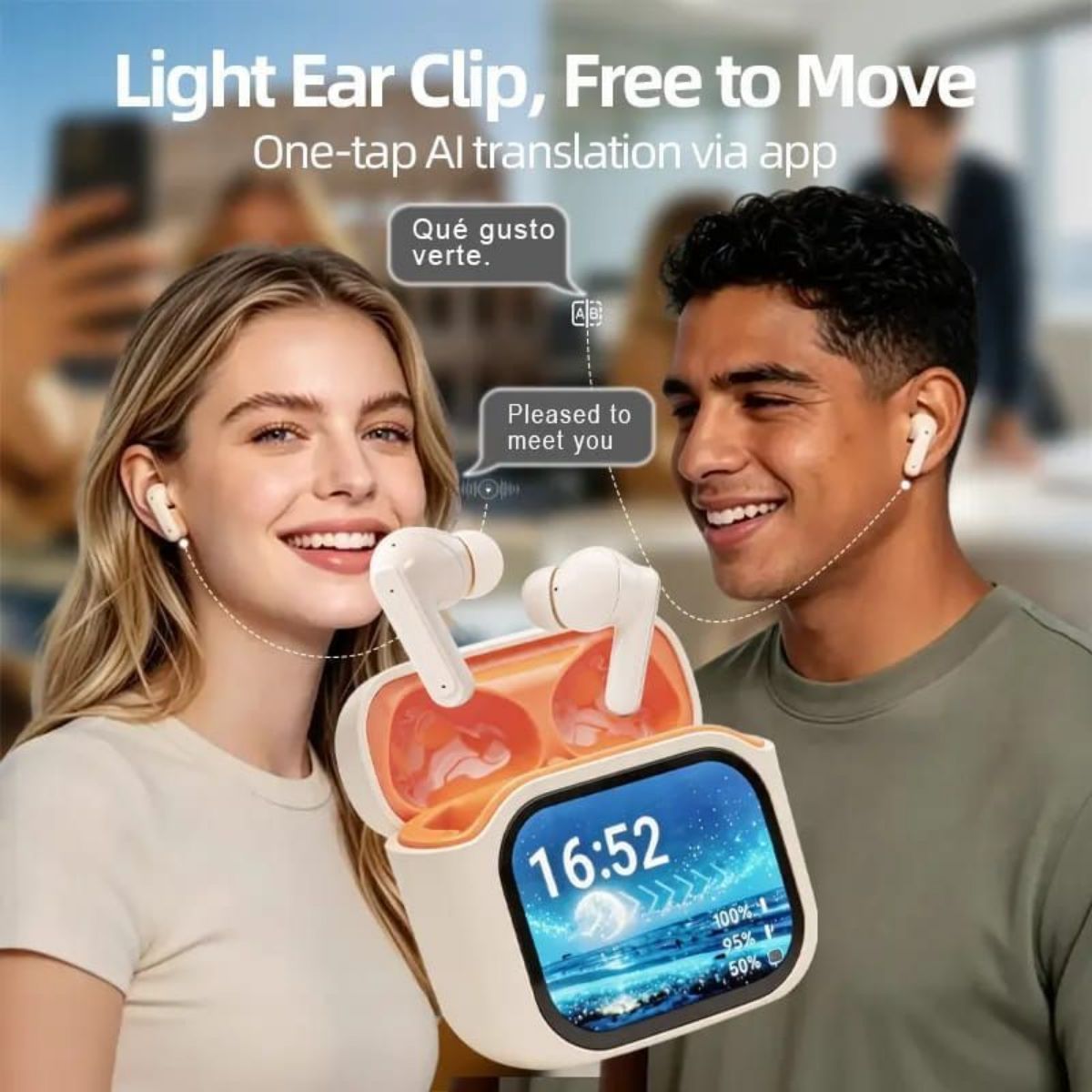 Écouteurs bluetooth stéréo