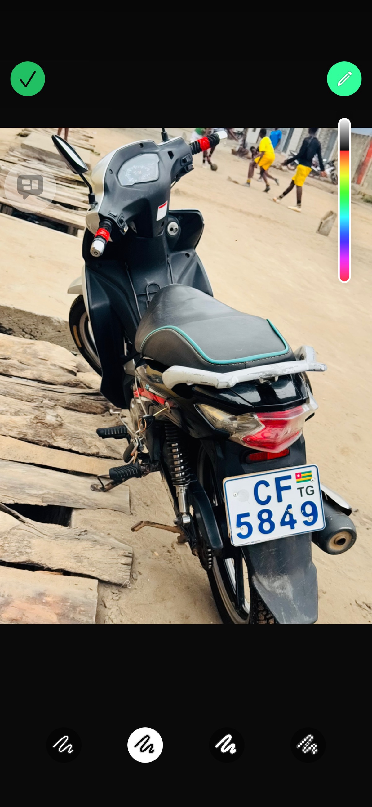 Scooter Haojoue 115 - photo 2