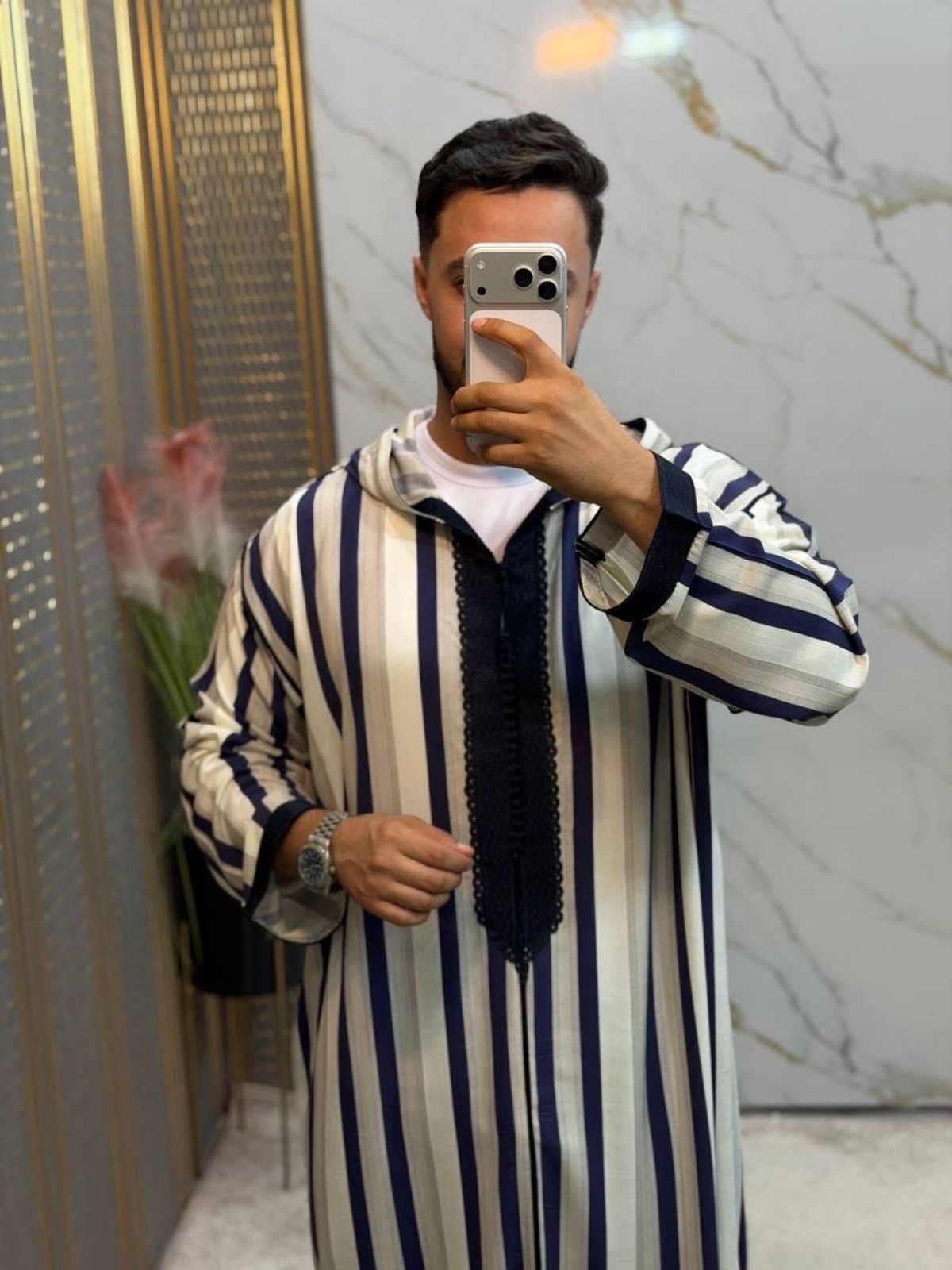 Jalaba marocain pour homme 3 pièces - photo 2