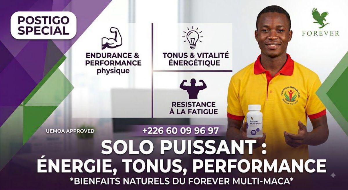 Forever Multi-Maca – Tonus, Énergie & Vitalité