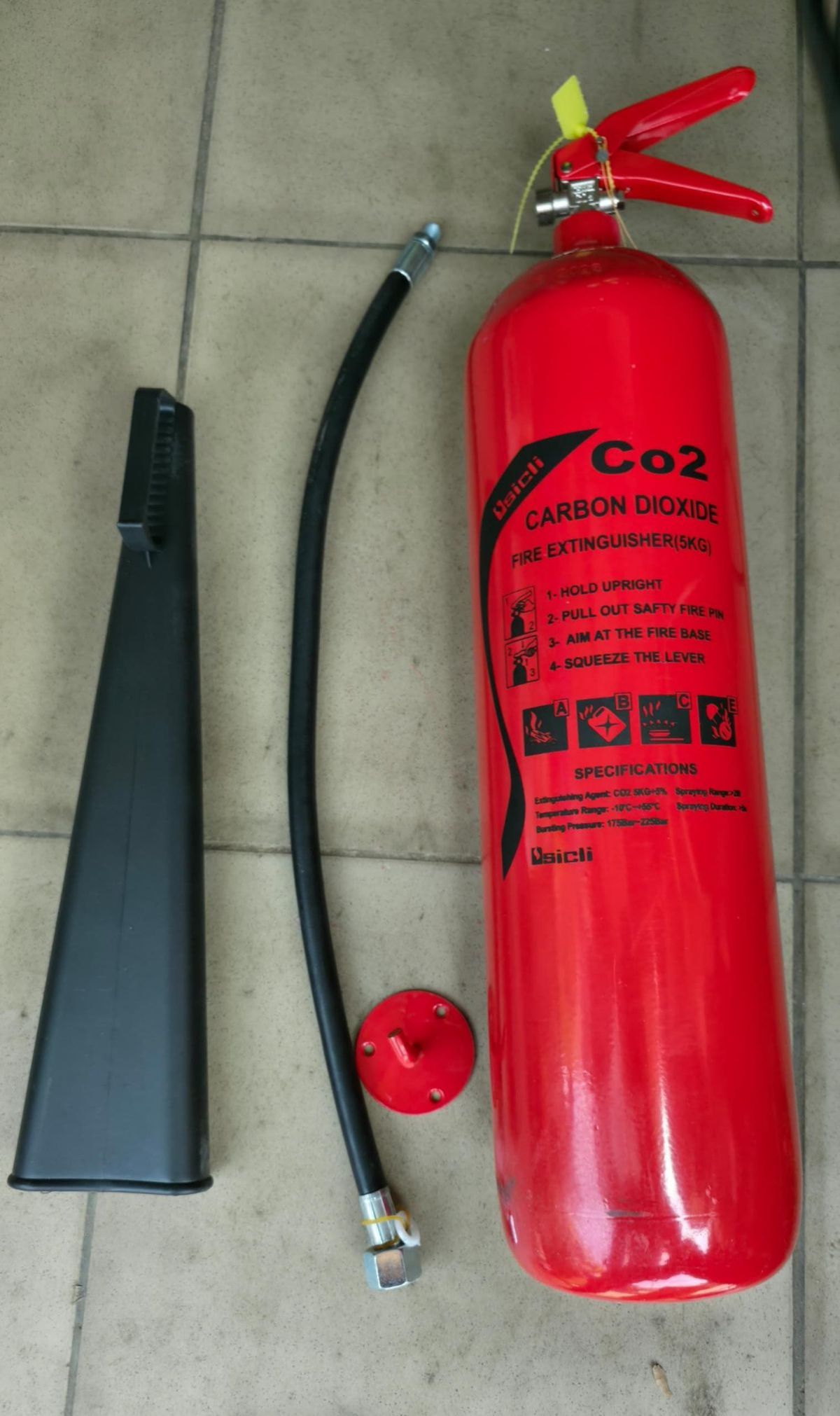 Extincteur CO2 5kg - photo 2
