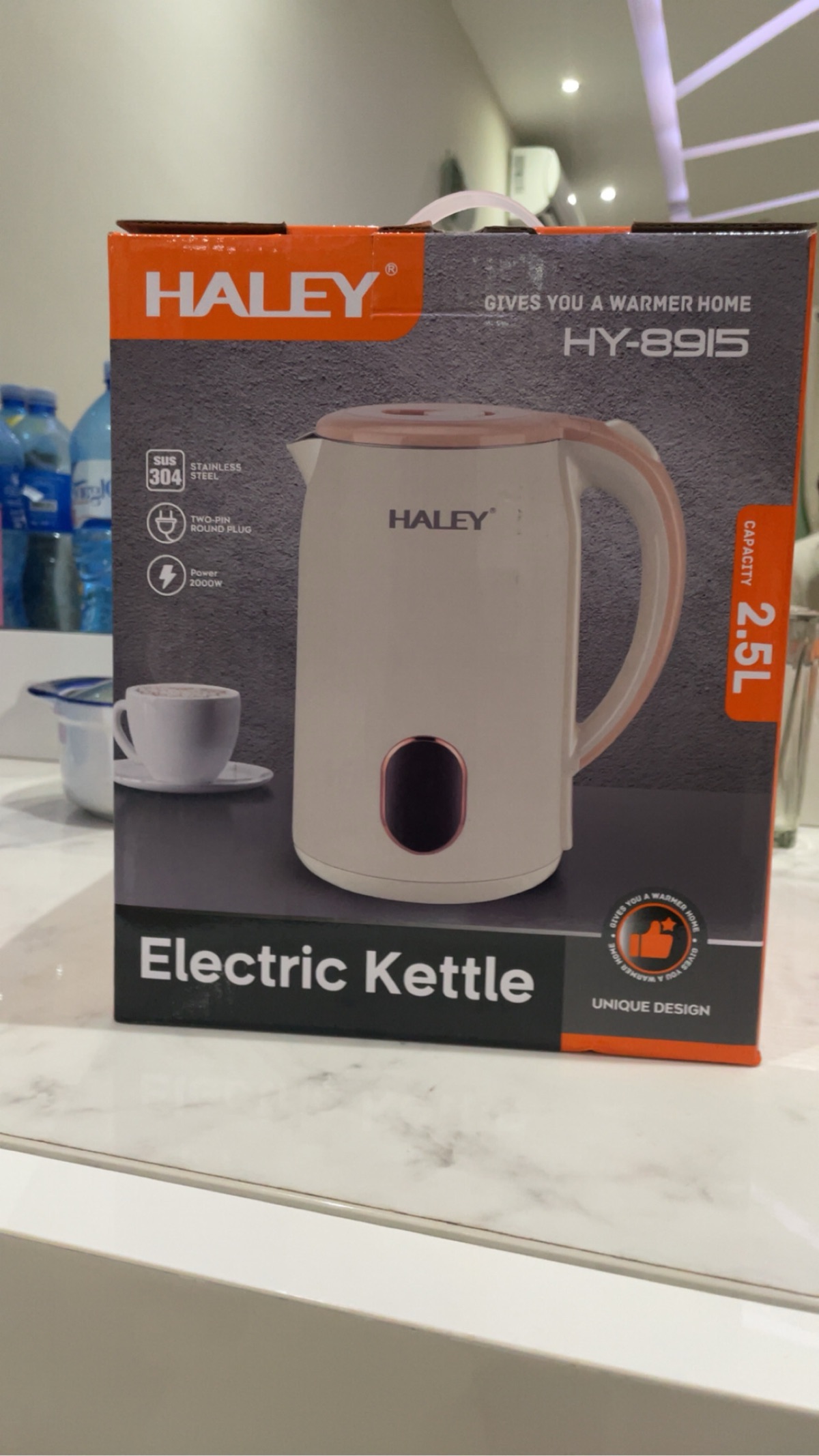 BOUILLOIRE ÉLECTRIQUE HALEY – 2,5 L 🔥 - photo 3