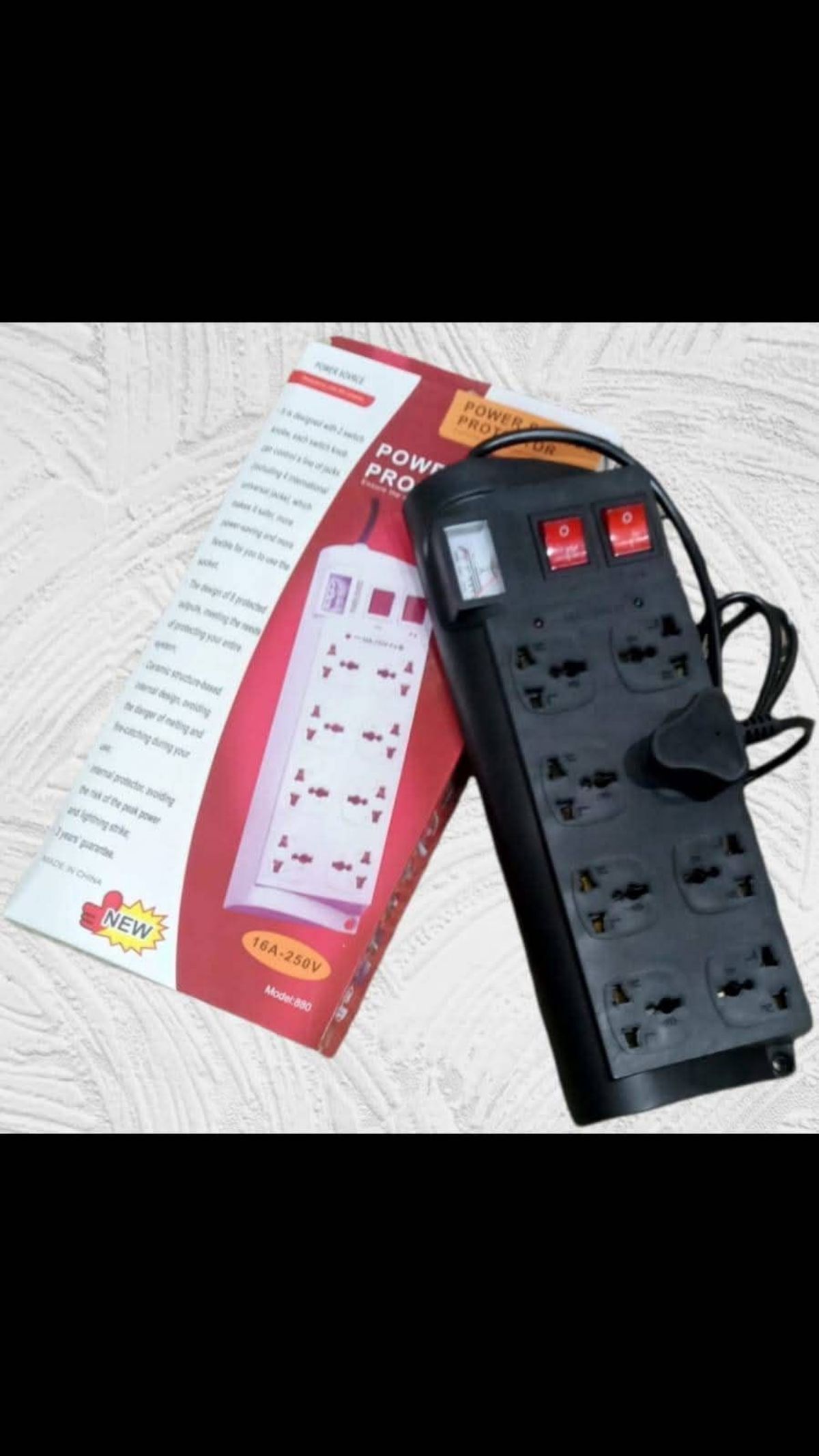 Multiprise Rallonge de Protection Haute Qualité