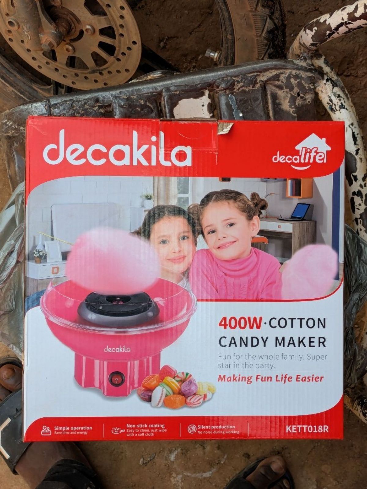 Machine à Barbe à Papa Rose Decakila 400W