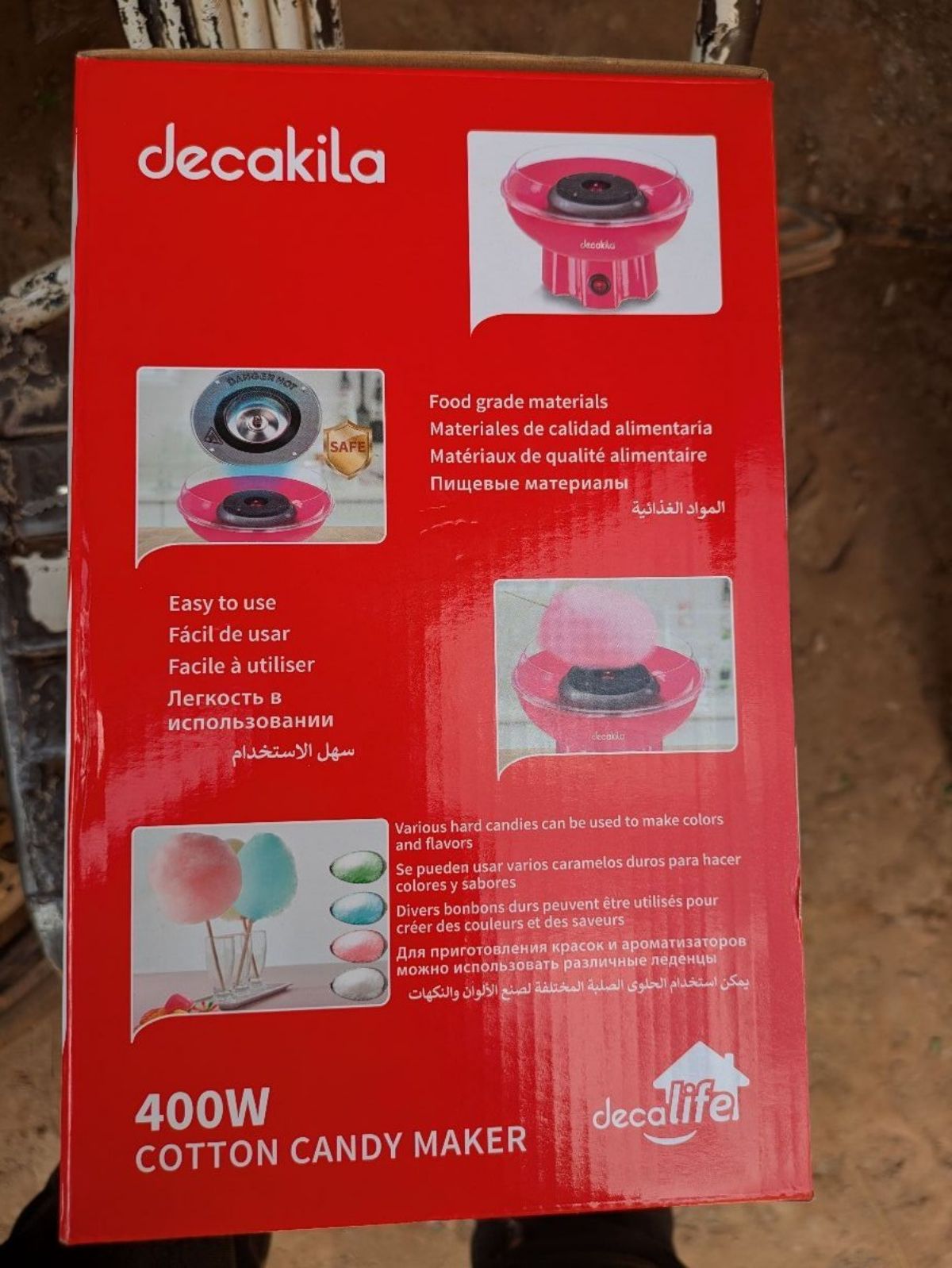 Machine à Barbe à Papa Rose Decakila 400W - photo 3