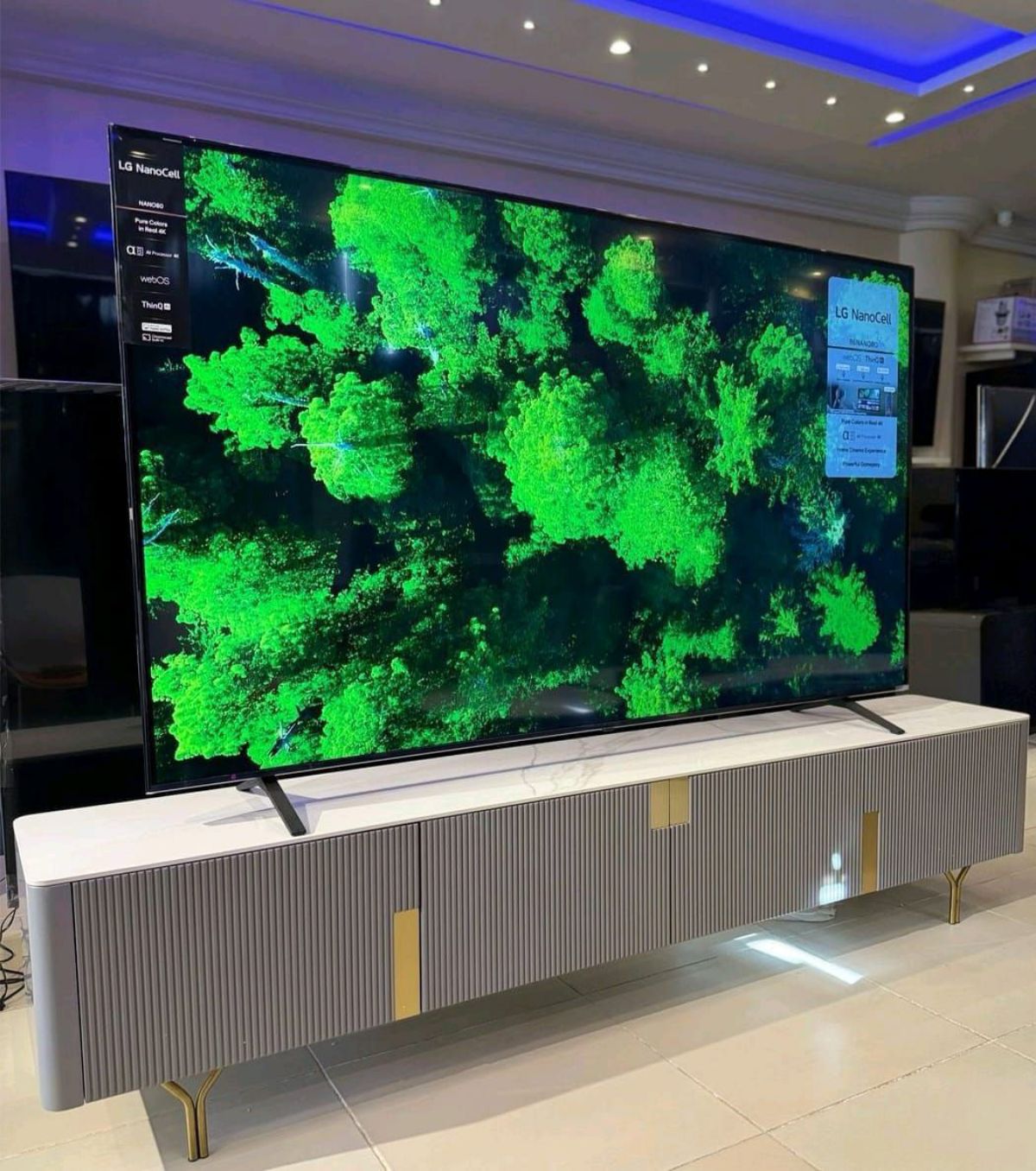 Télévision plasma image 4k