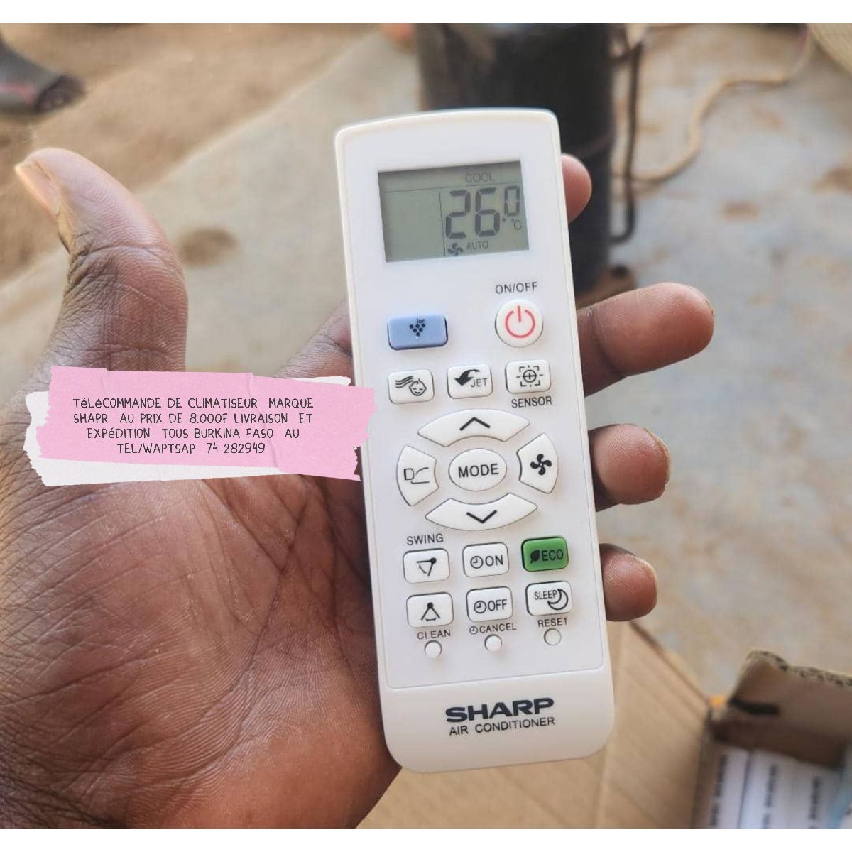 Télécommande de climatiseur