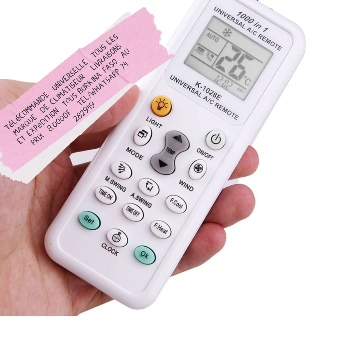Télécommande de climatiseur - photo 3