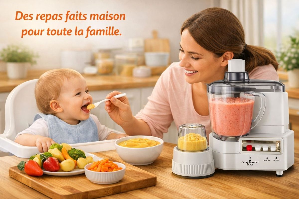 Mixeur multifonctions 4 en 1