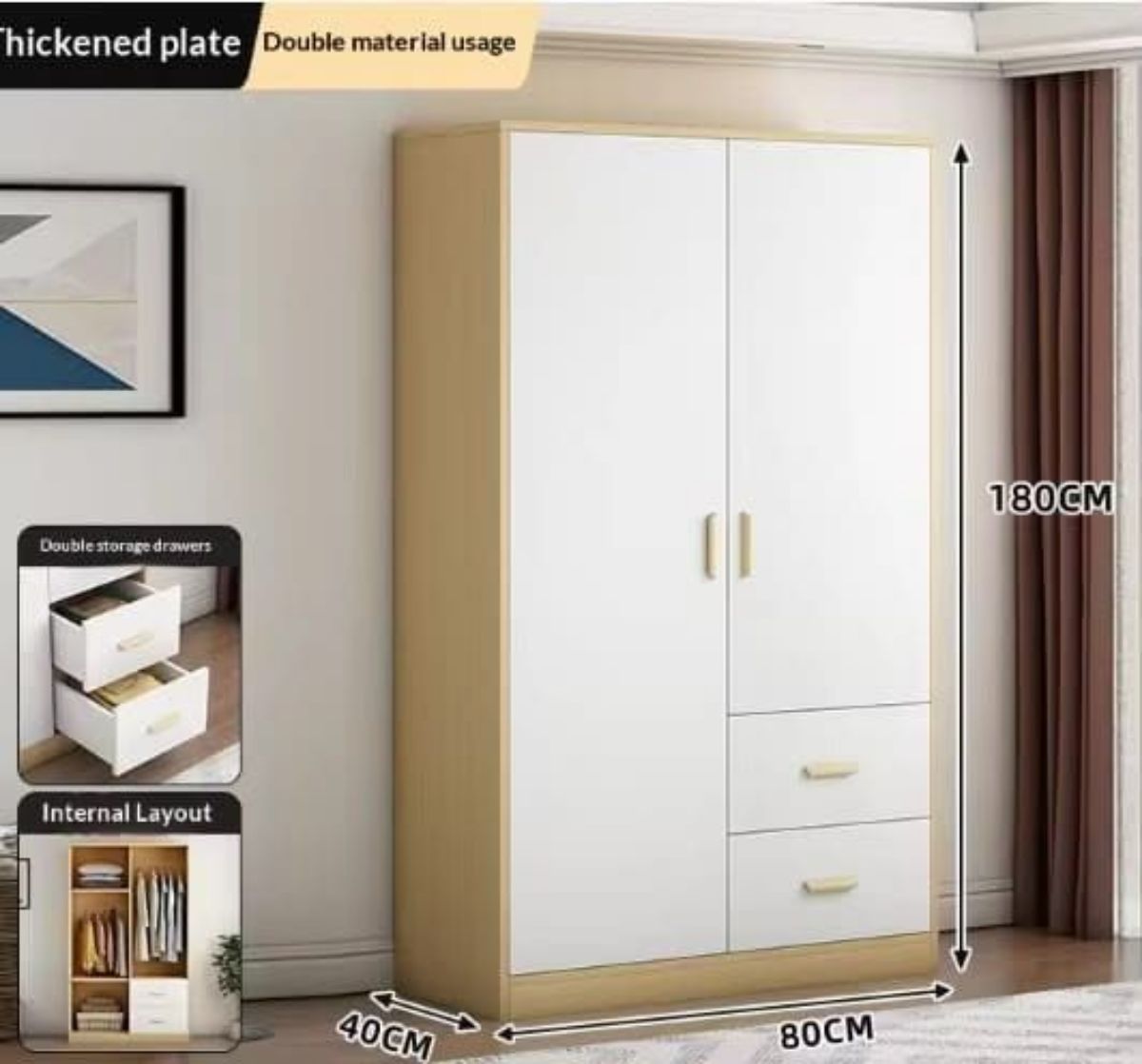 Armoire 2 battantes