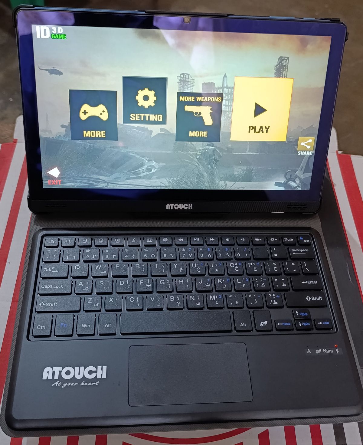 S-TAB MAX 11,6  » 
La tablette ATOUCH S-TAB