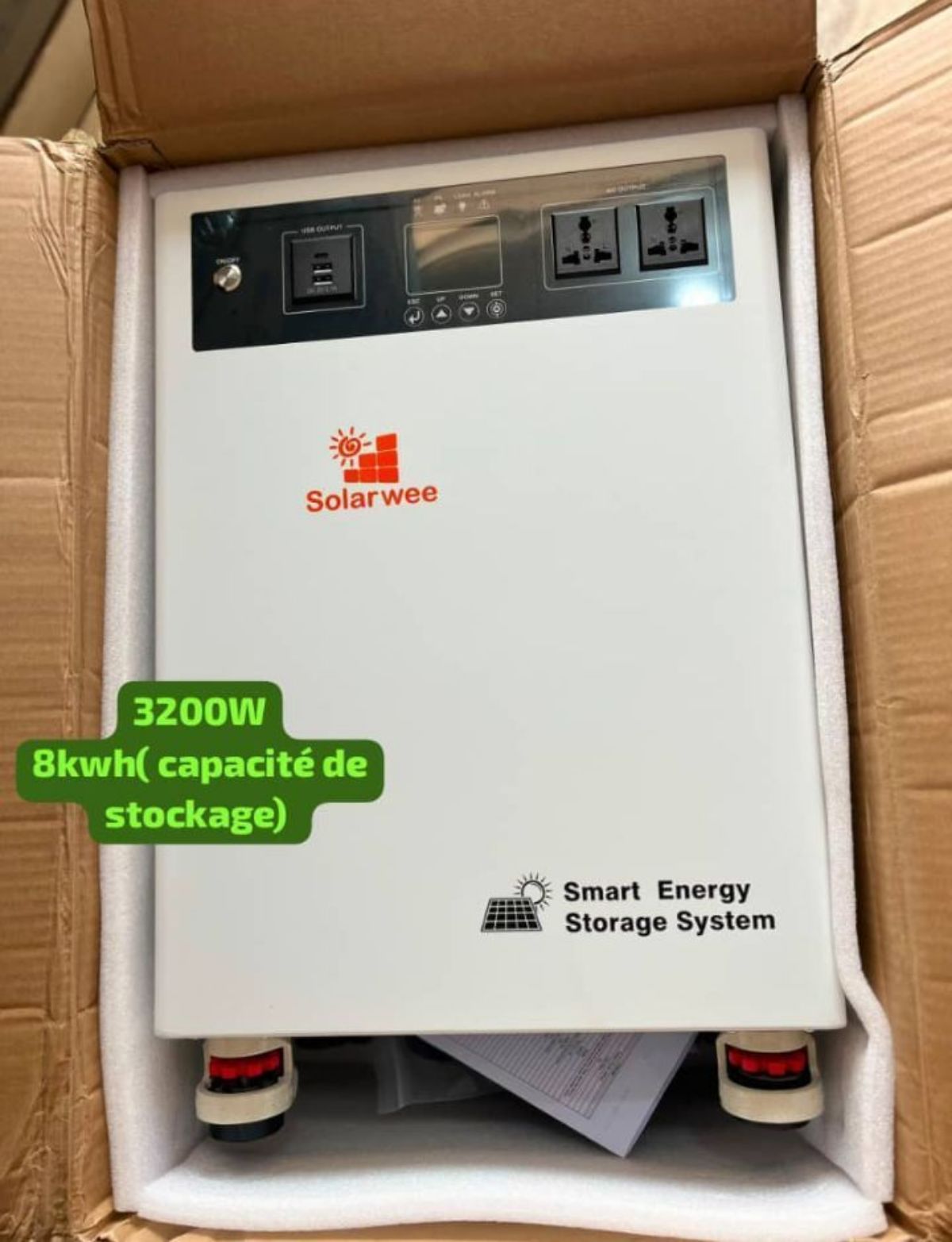 Des générateurs solaires à partir de :