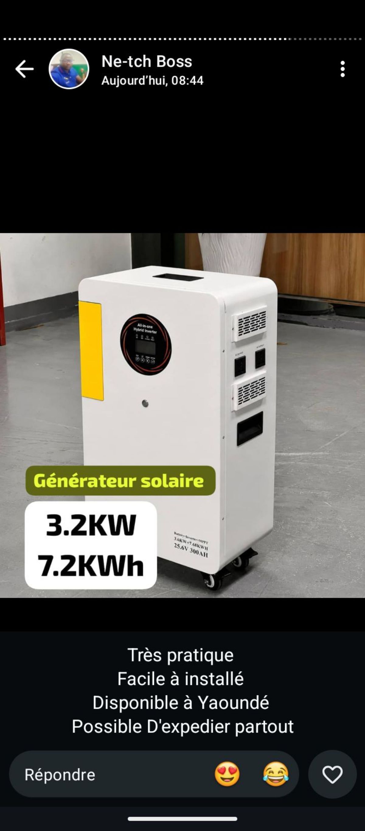 Des générateurs solaires à partir de : - photo 2