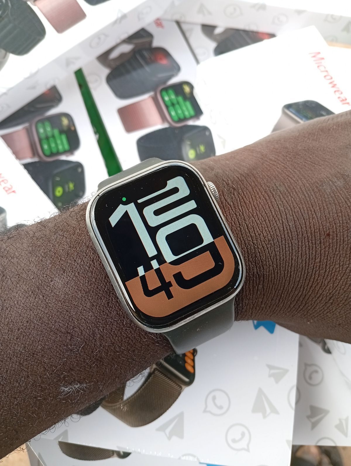 Microwear S12 année 2026 smart watch premium