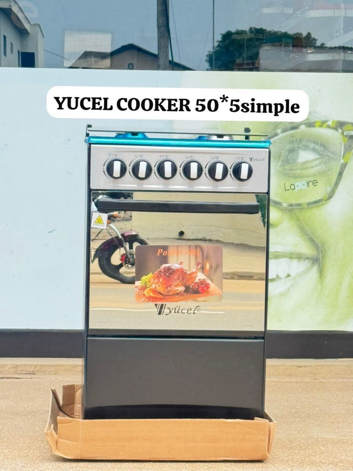Gazinière 50*50 avec four tres efficace