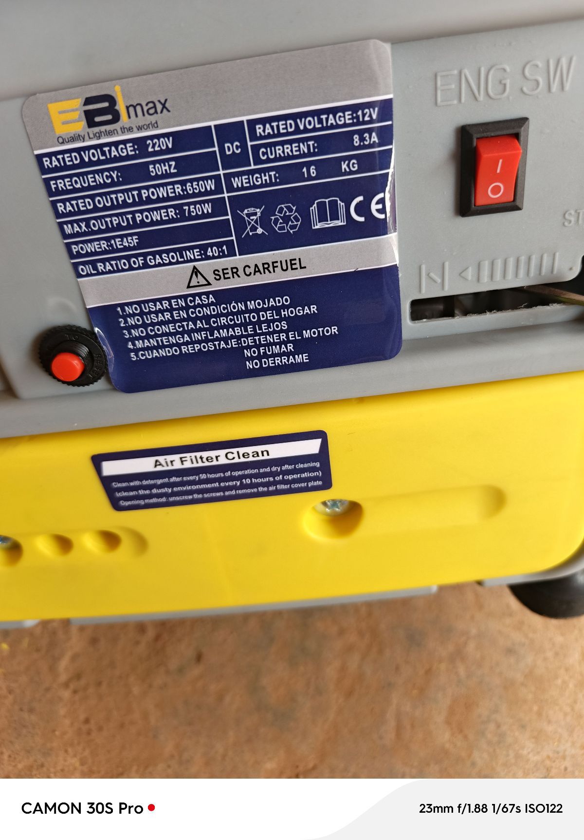 Groupe électrogène 1 kva - photo 3