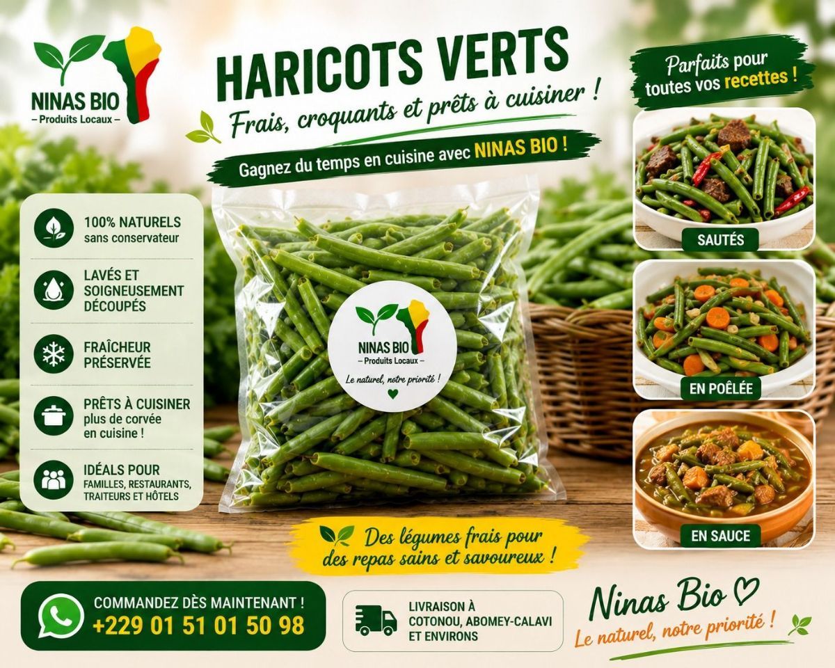 Haricots verts 400gr