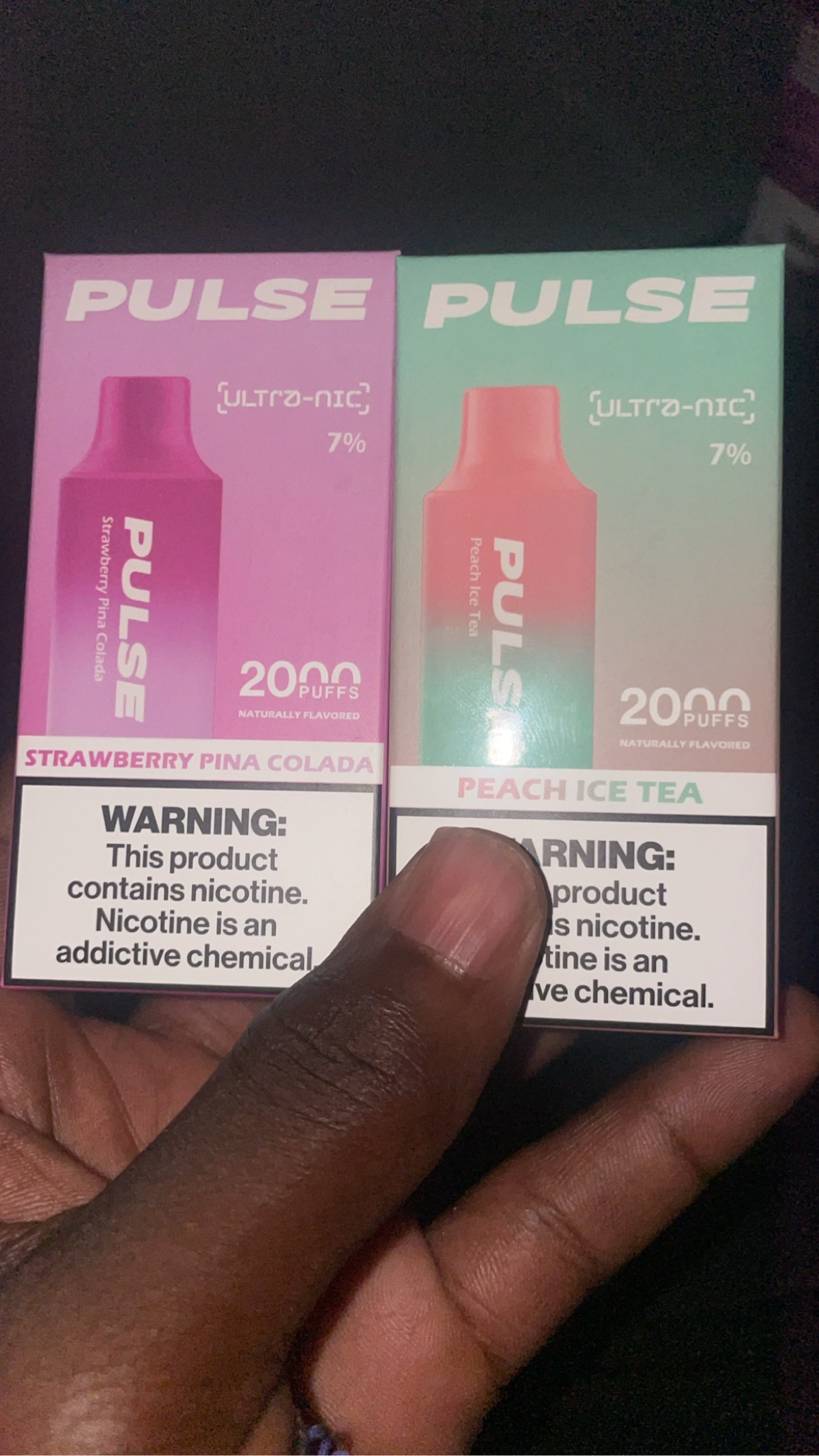 Cigarette électronique – Puff pulse