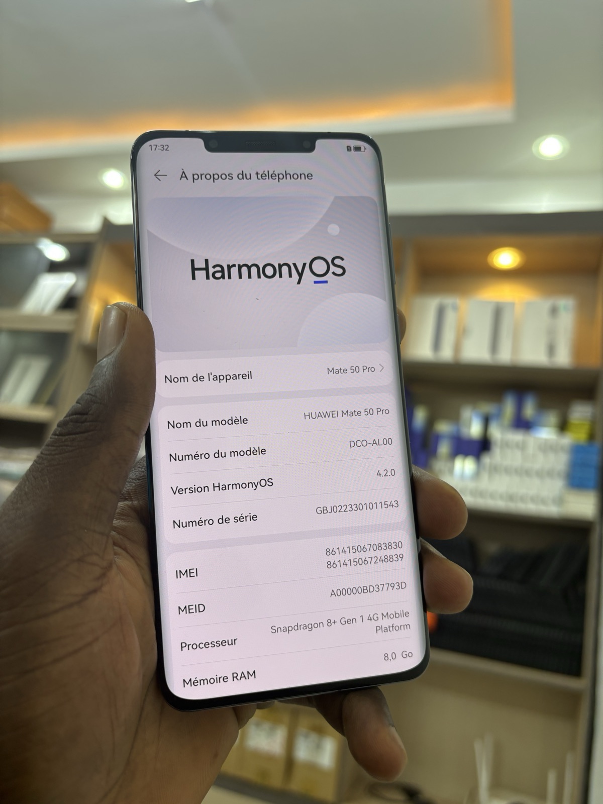 Telephone Huawei Mate 50 pro arrivage - photo 2