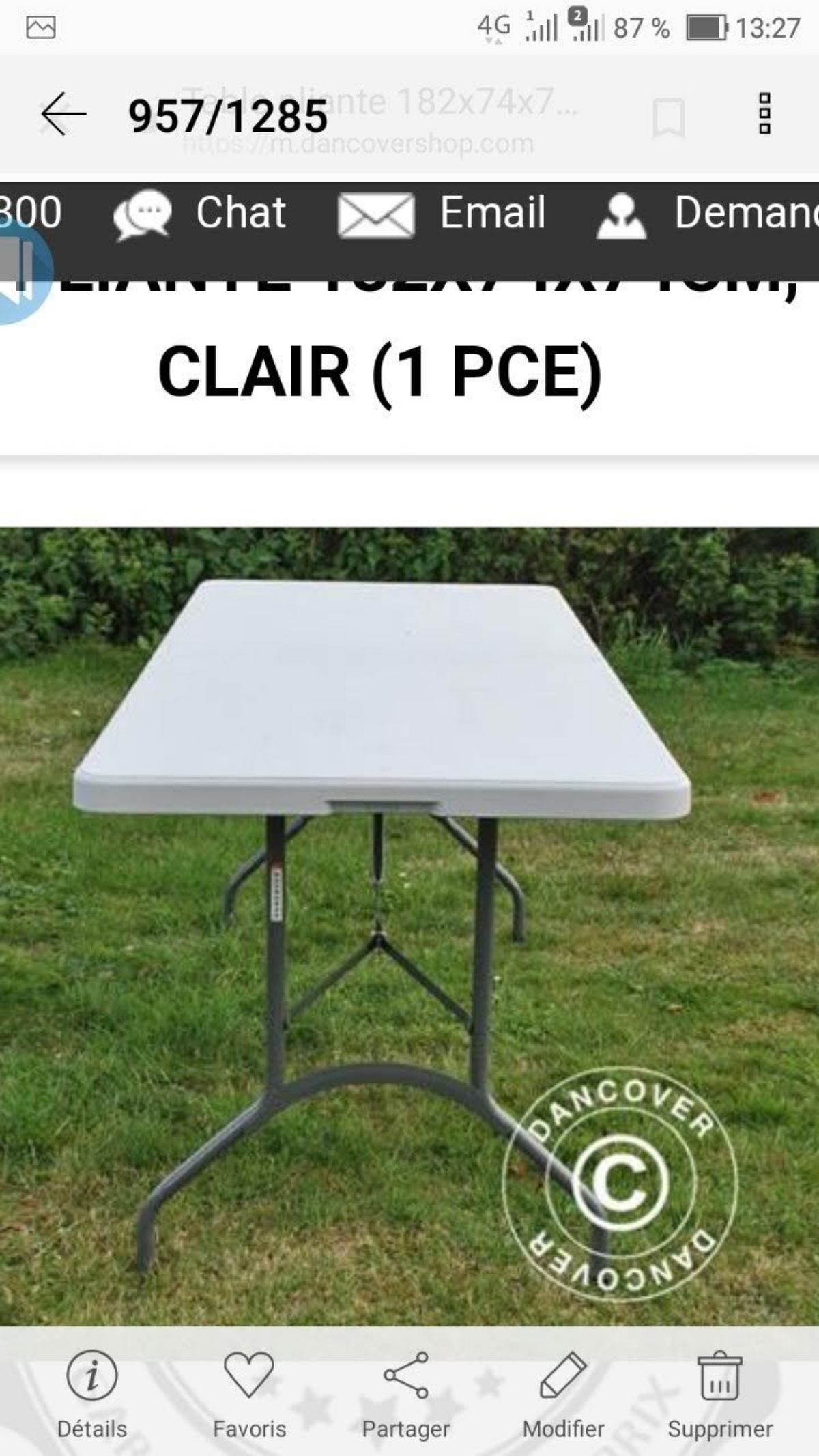 Tables pliantes pour restaurant - photo 2