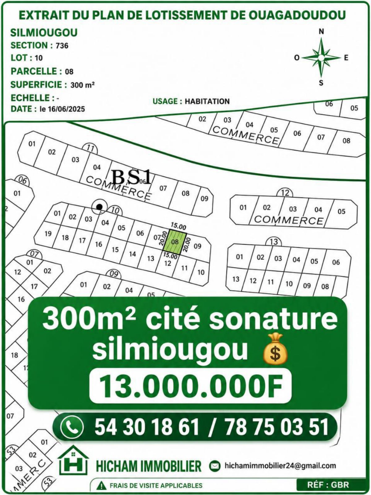 Bassinko silmiougou 🇧🇫 une parcelle à vendre - photo 2