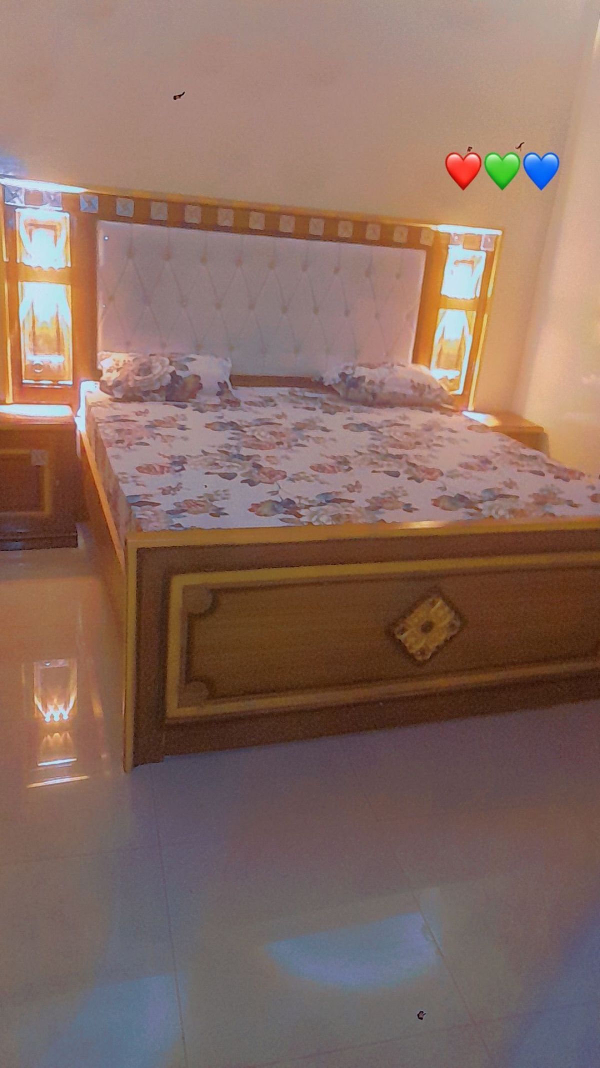 Chambre à coucher et porte