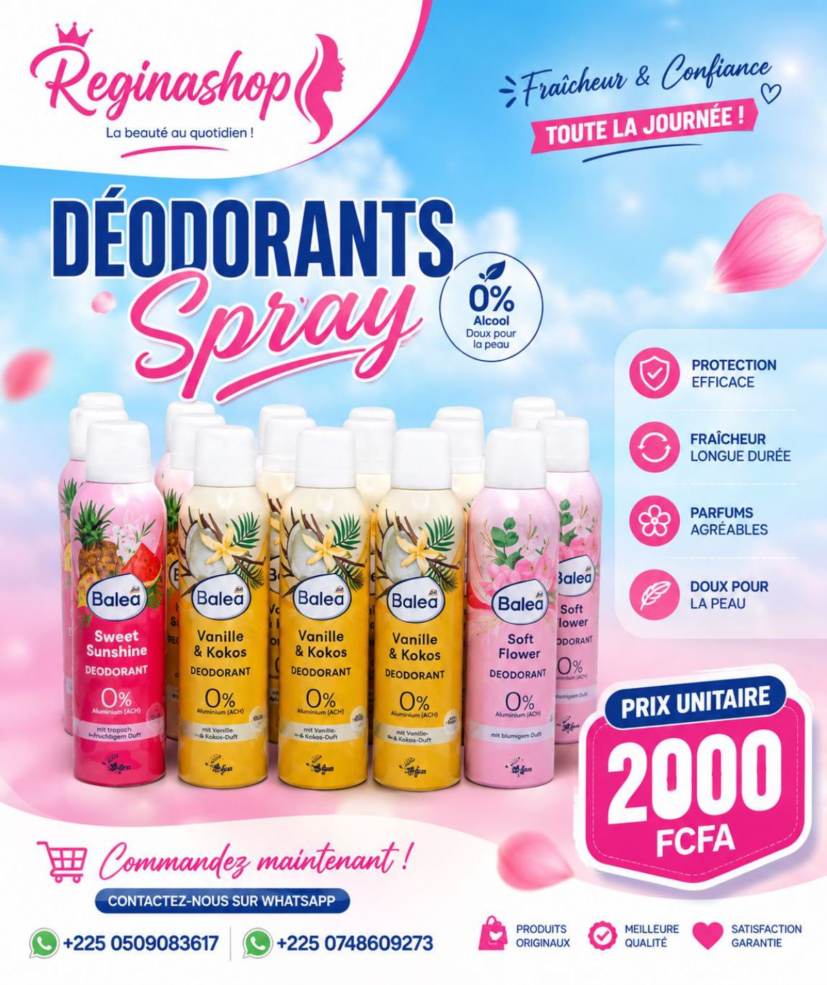 Déodorant Baléa Spray