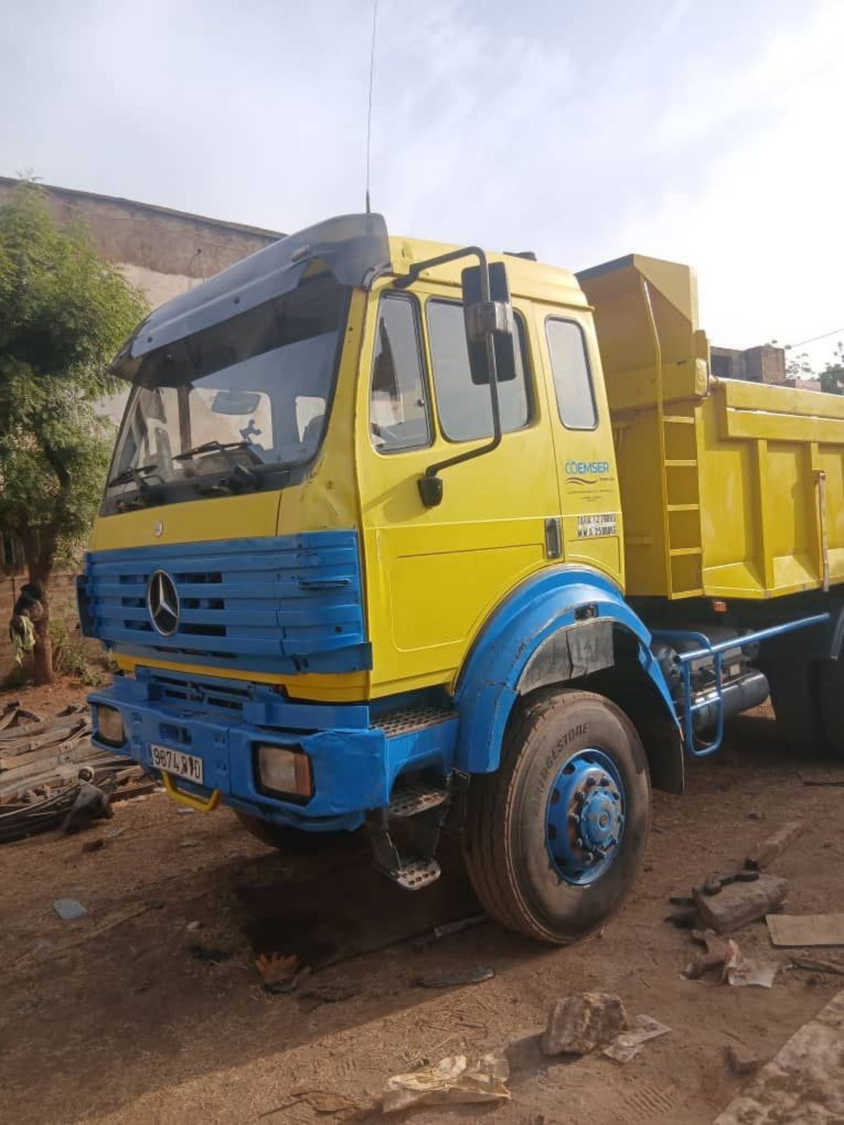 Camion benne à vendre