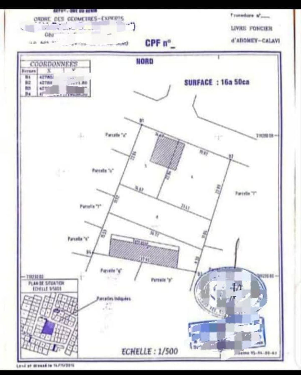 TERRAIN À VENDRE A AÏDEGNON – CALAVI TOKAN