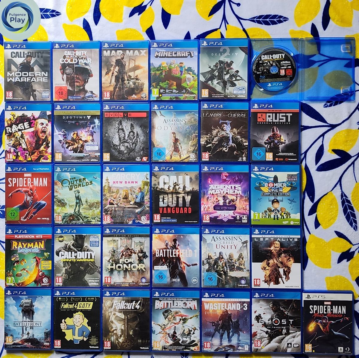 CD jeu PS4 en vente tout passe très bien