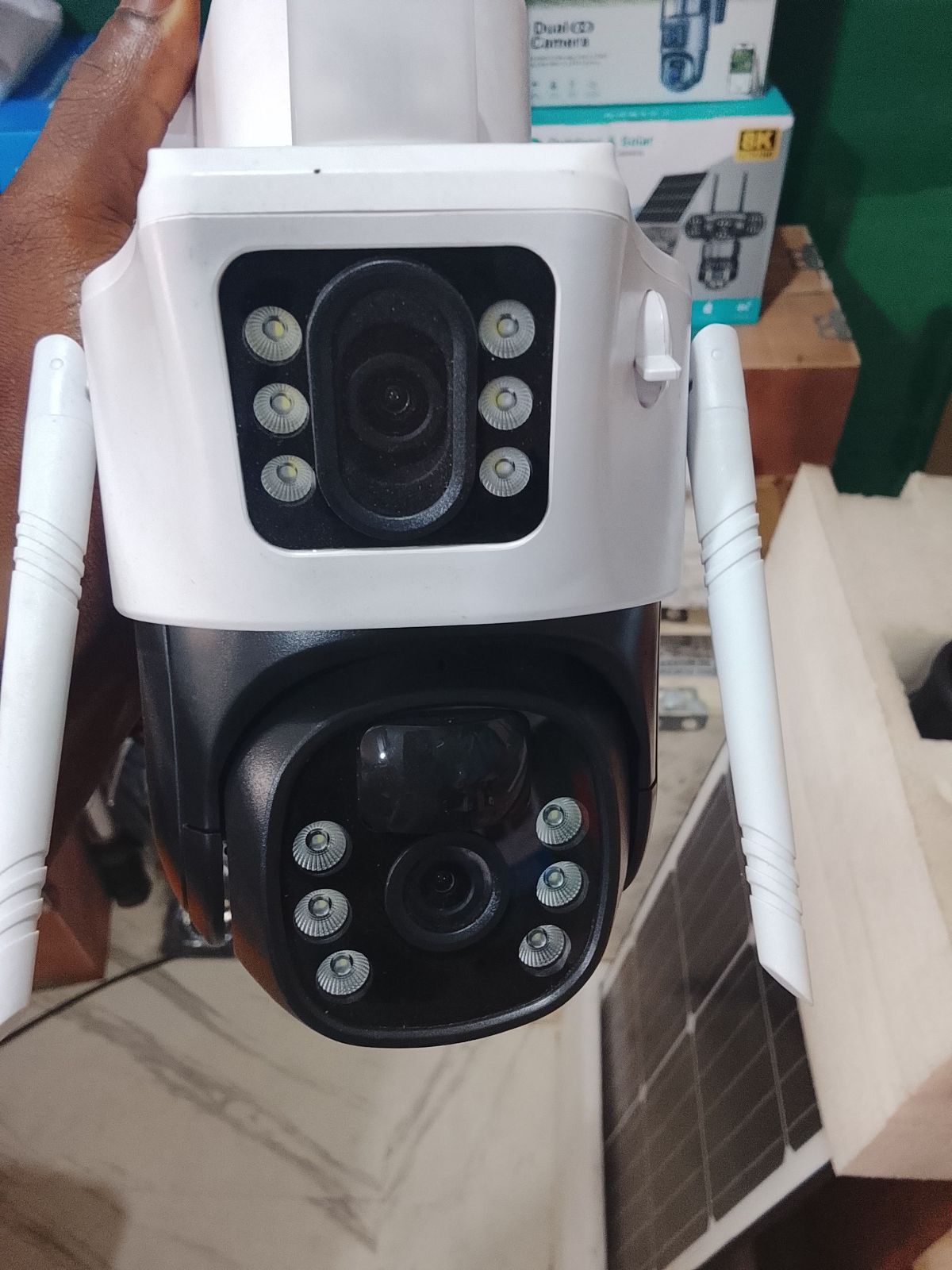 Caméras solaire et kits de caméras disponible