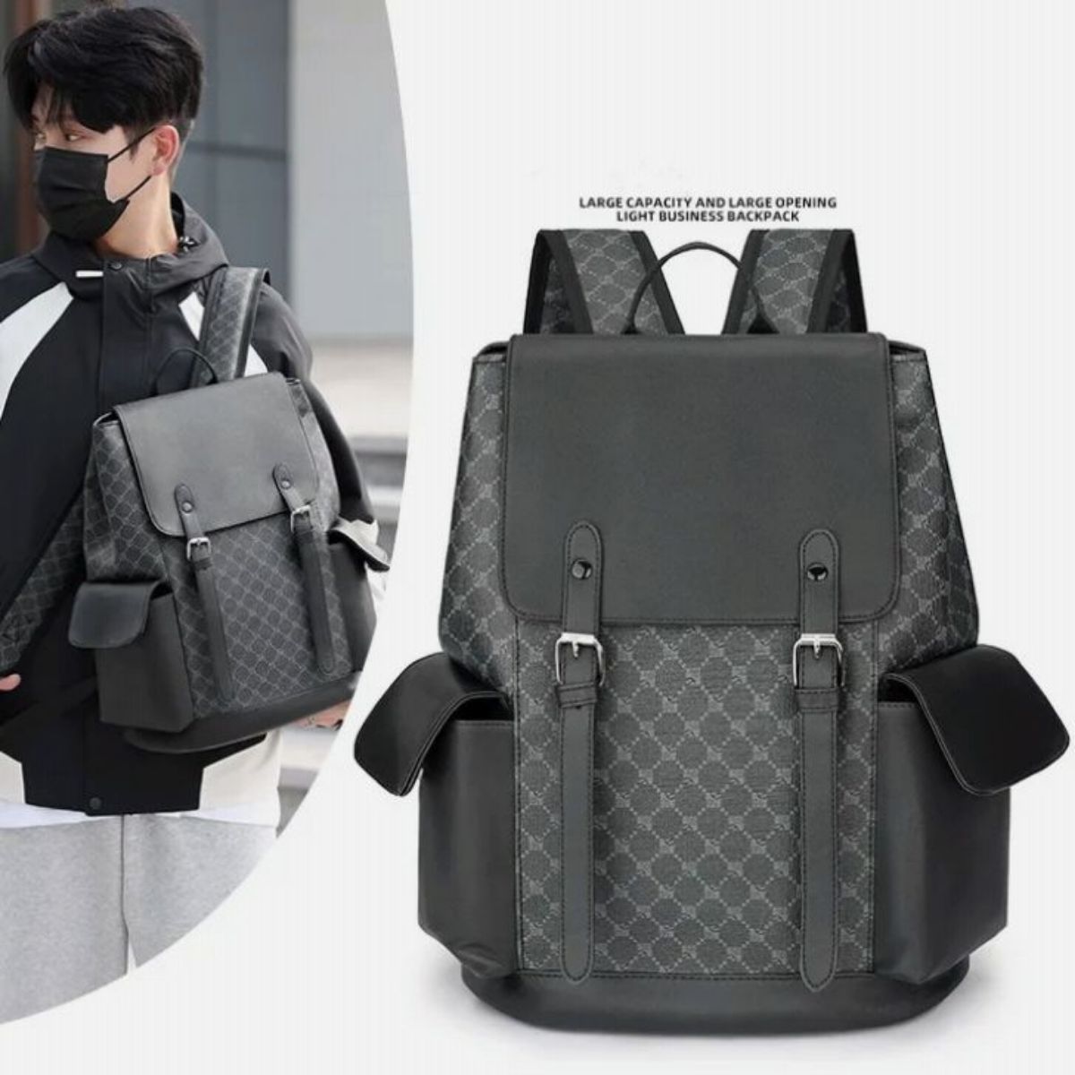 Sac en cuir imperméable à l&rsquo;eau - photo 3