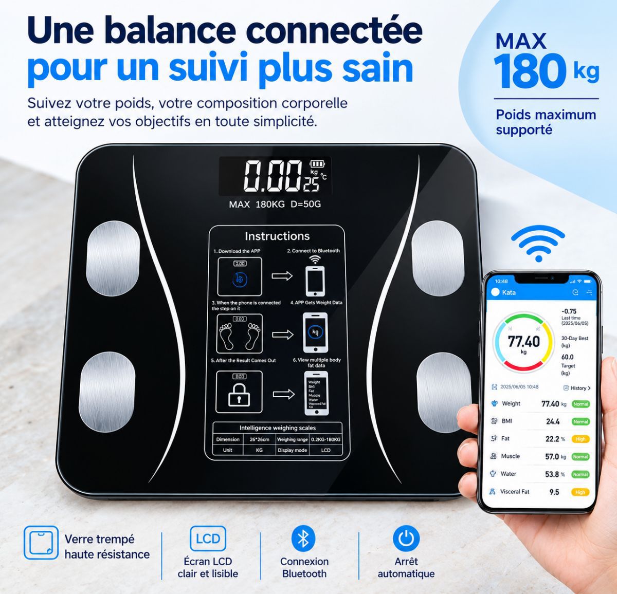 Balance intelligente connectée - photo 3