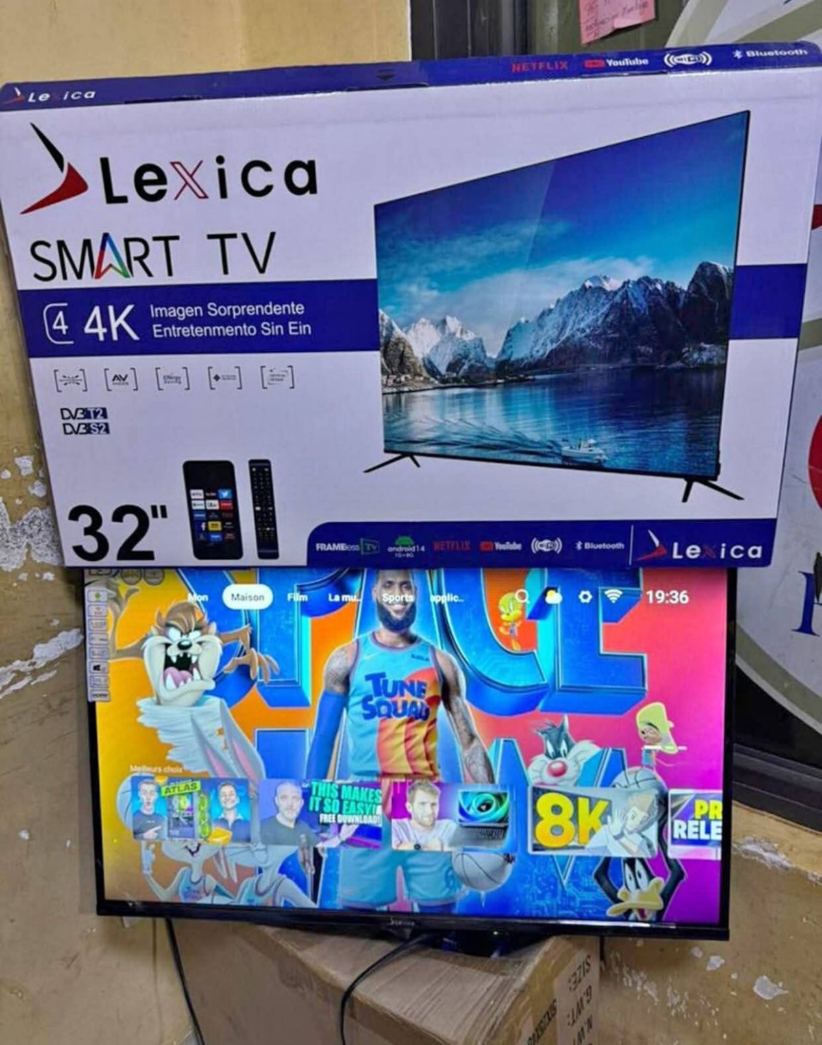 Télévision LEXICA 32 Smart Android webos original - photo 2