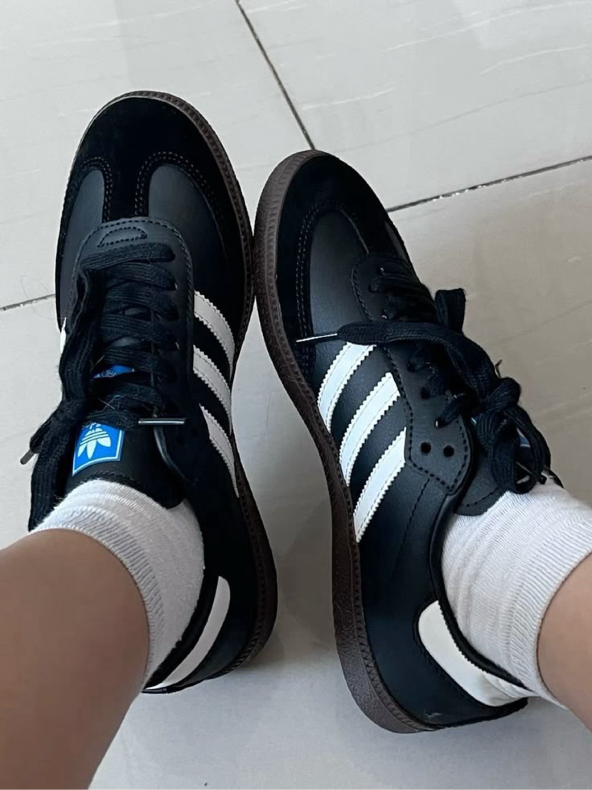 Adidas samba paire de baskets - photo 3
