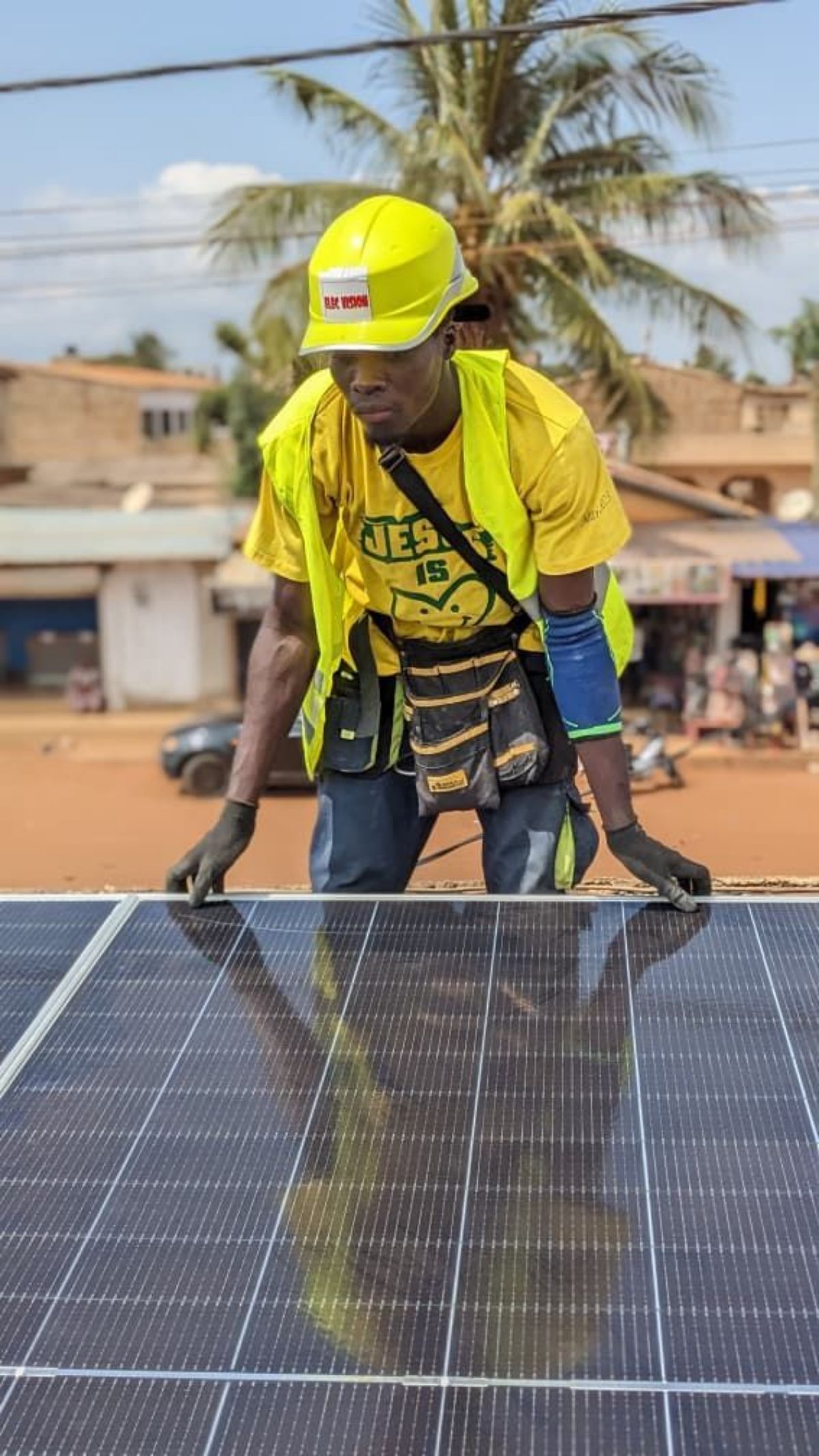 Installation de kits solaires
