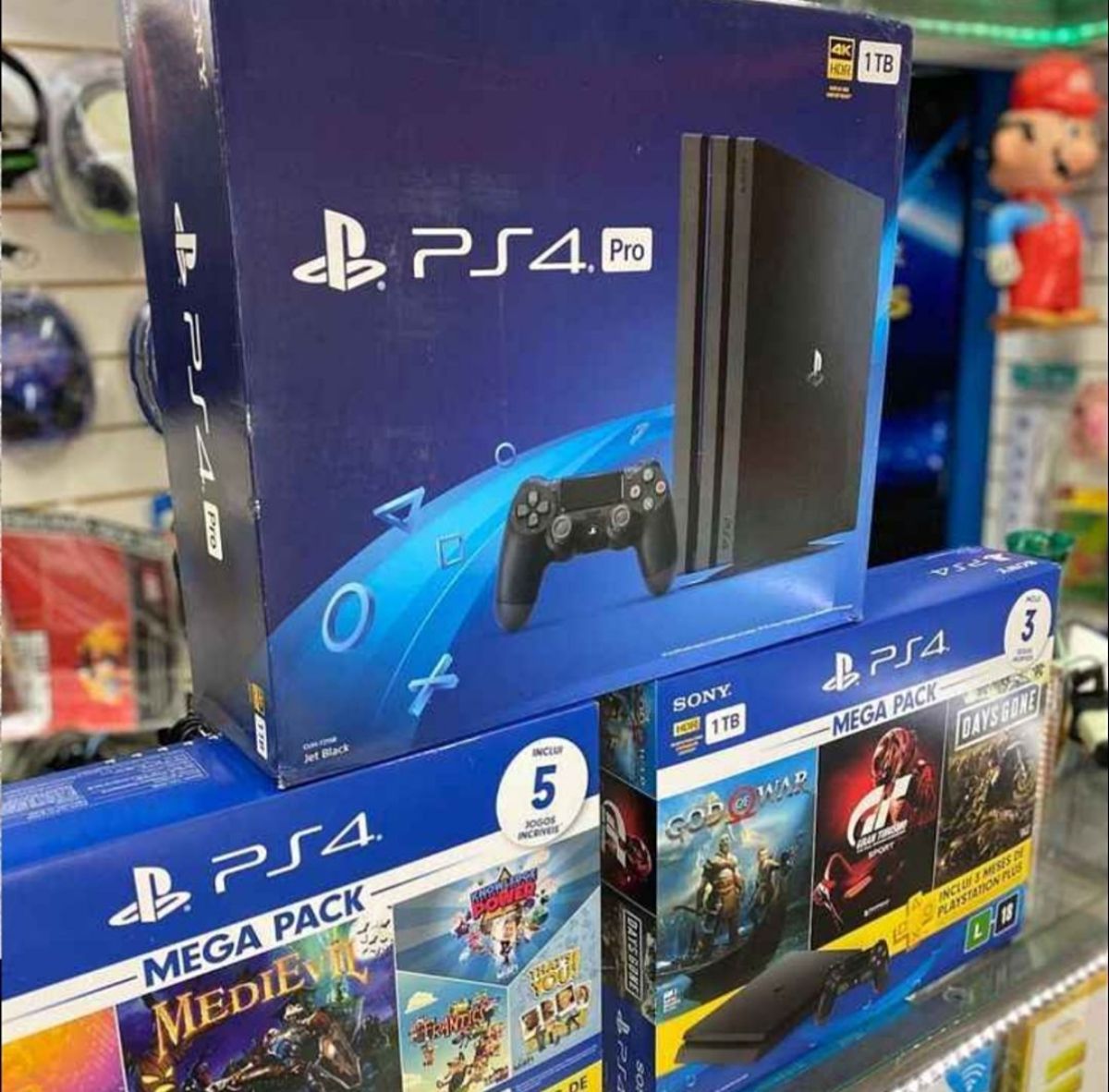 PS4 Pro neuve et quasi Craquer et non Craquable - photo 2