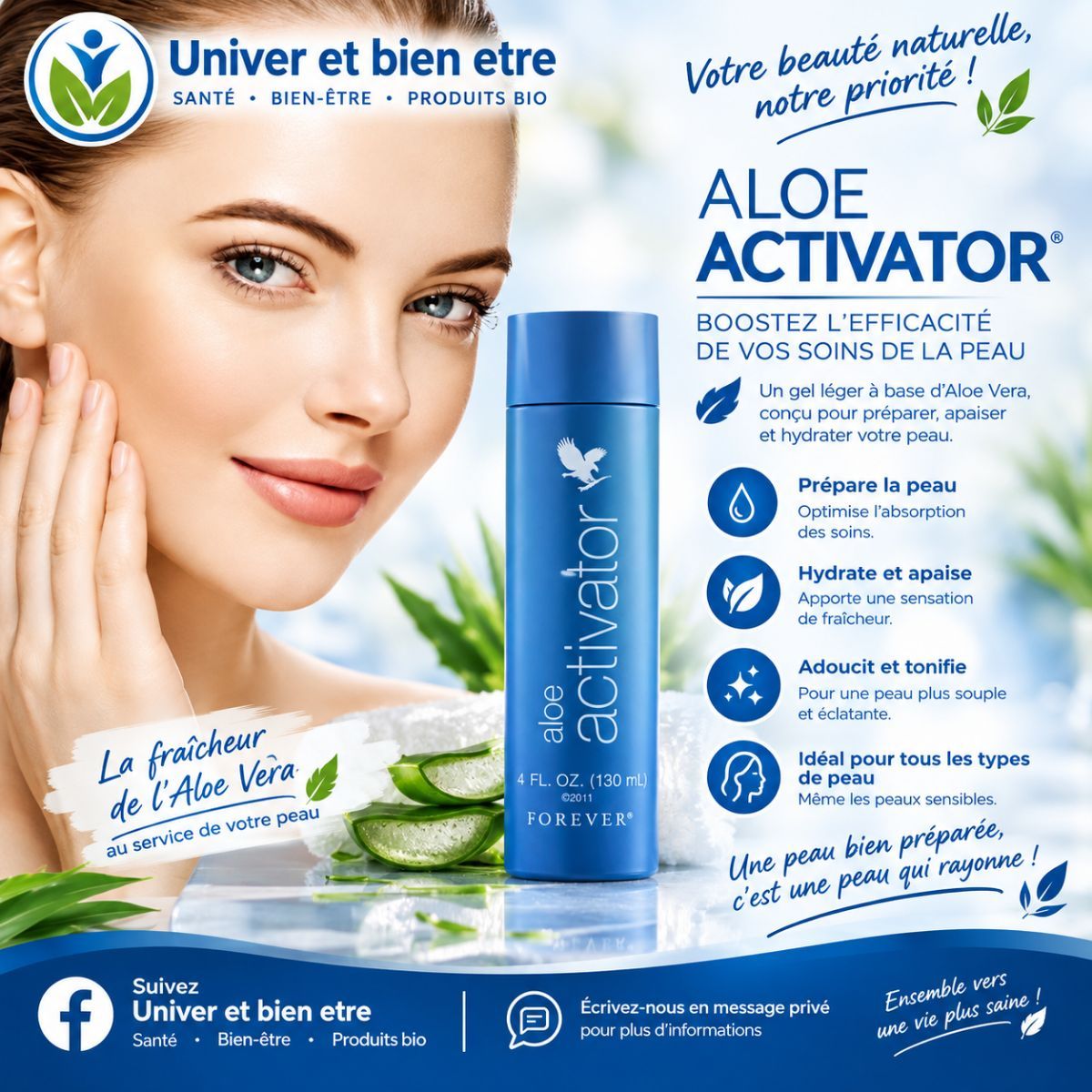 Aloe activator
