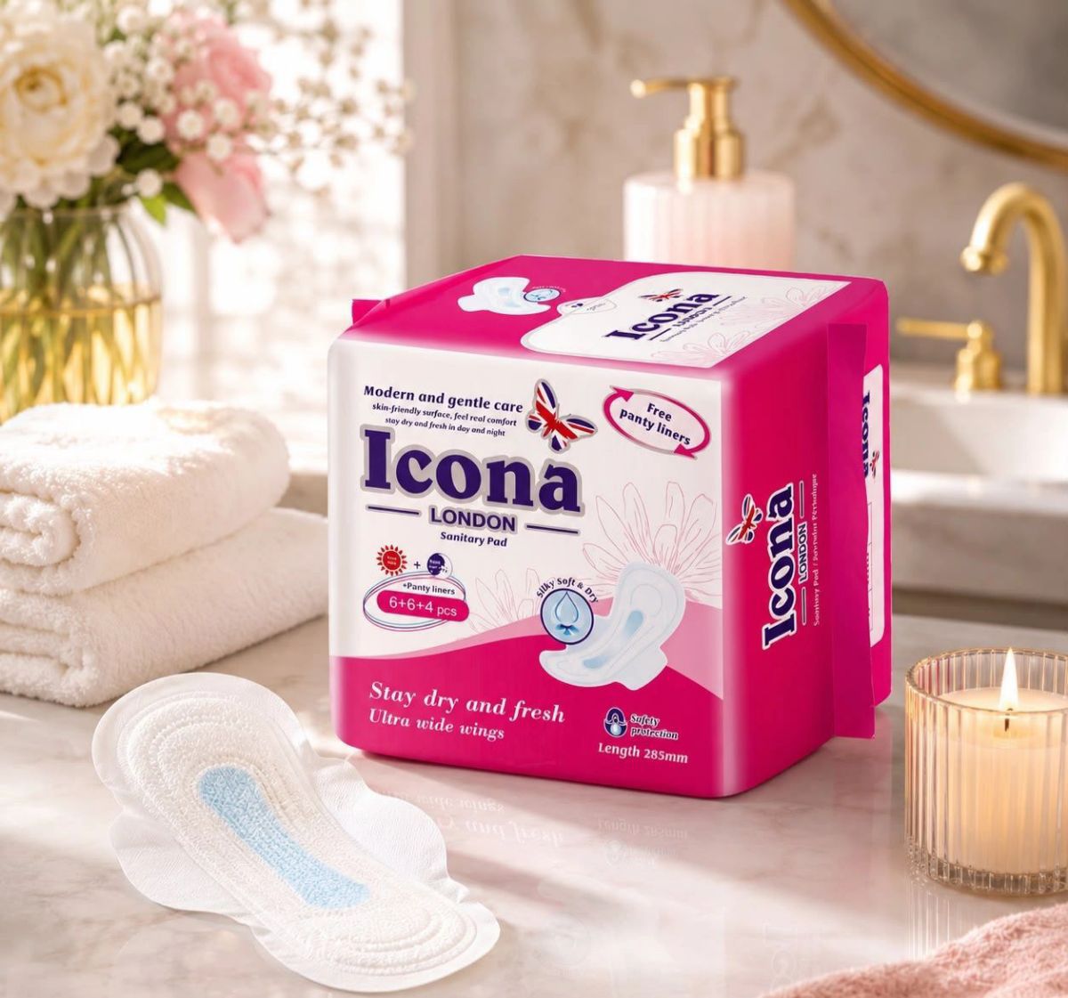 Serviette hygiénique icôna - photo 3
