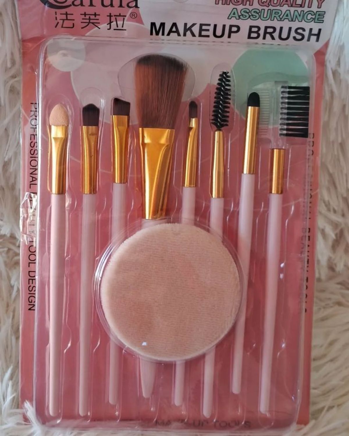Kit pinceaux de maquillage