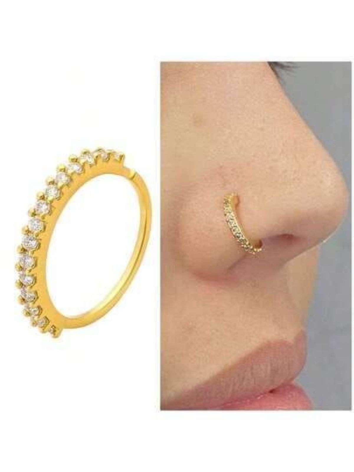 Boucle piercing nez