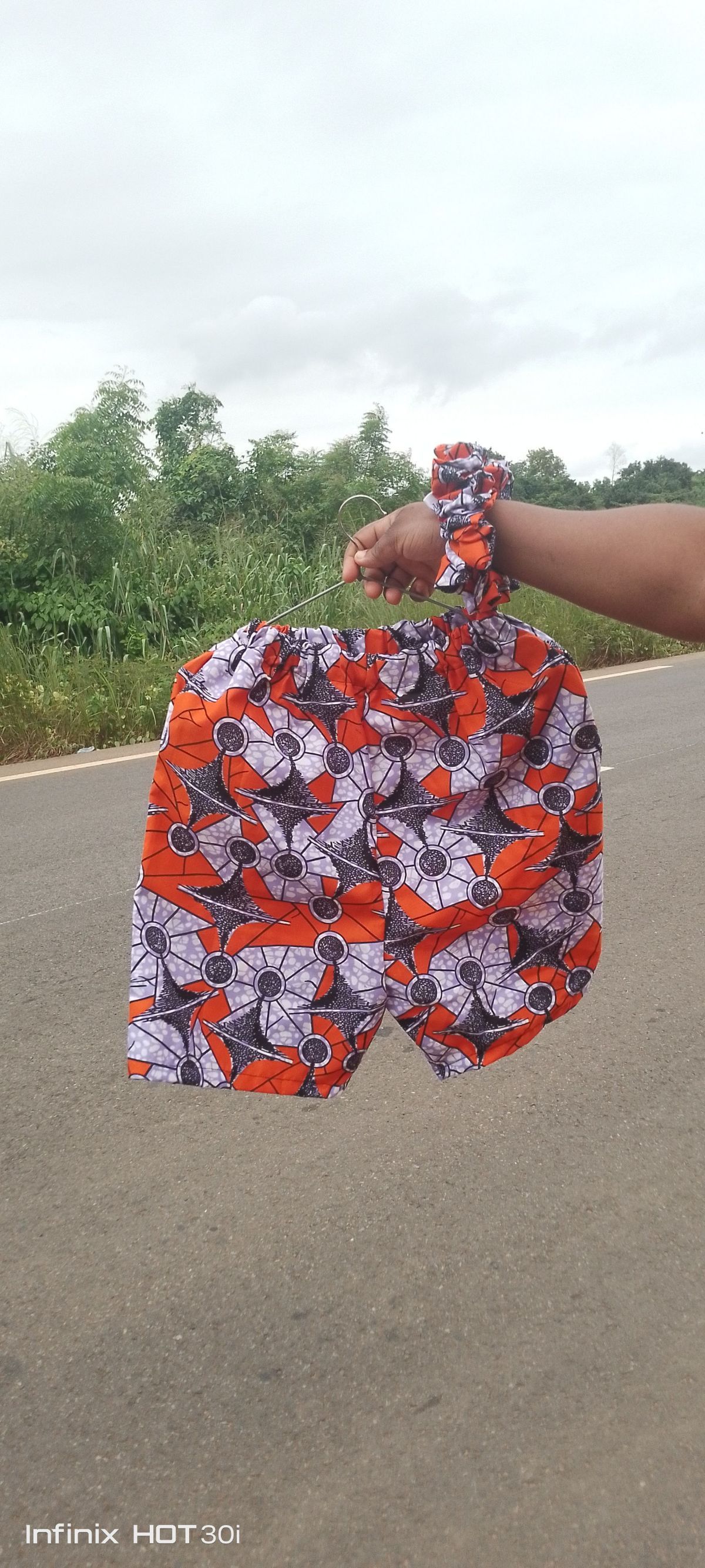 Short en pagne