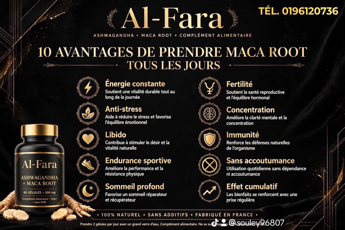 Maca Root complément alimentaire - photo 2