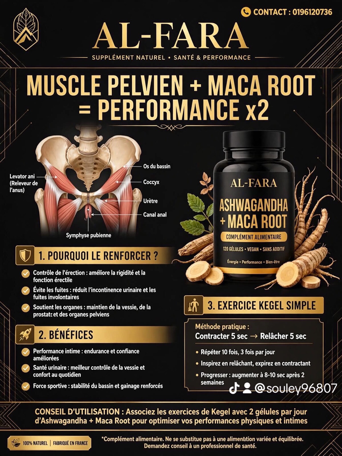 Maca Root complément alimentaire